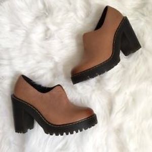 Tan Doc Marten Cordelia Heels